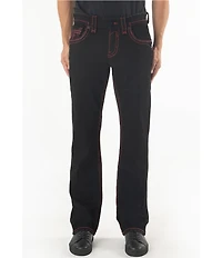 Rock Revival Arther 32#double; Straight Custom Matte Black On Black Hardware Jeans
