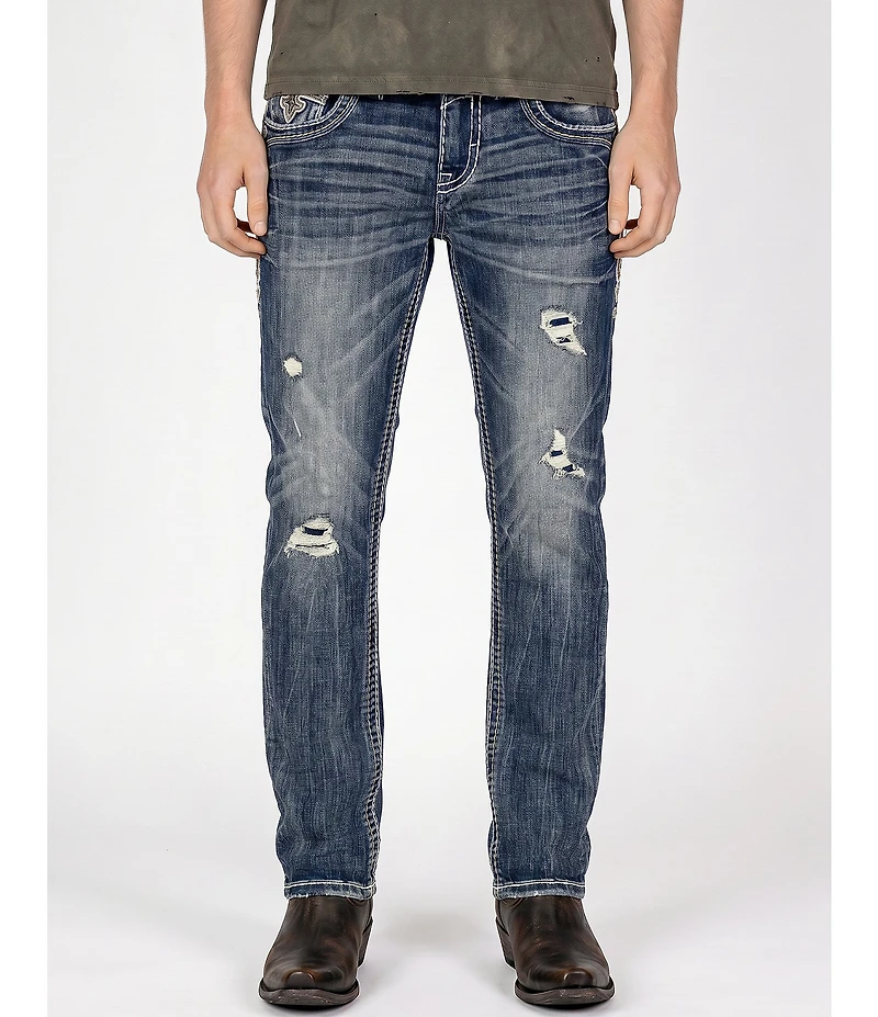 Rock Revival Brooks Alternative Straight Fit Jeans