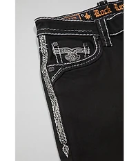 Rock Revival Chance Fleur De Lis Straight Leg Jeans