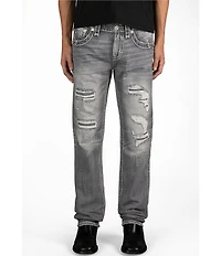 Rock Revival Danielle Straight Leg Distressed Jeans