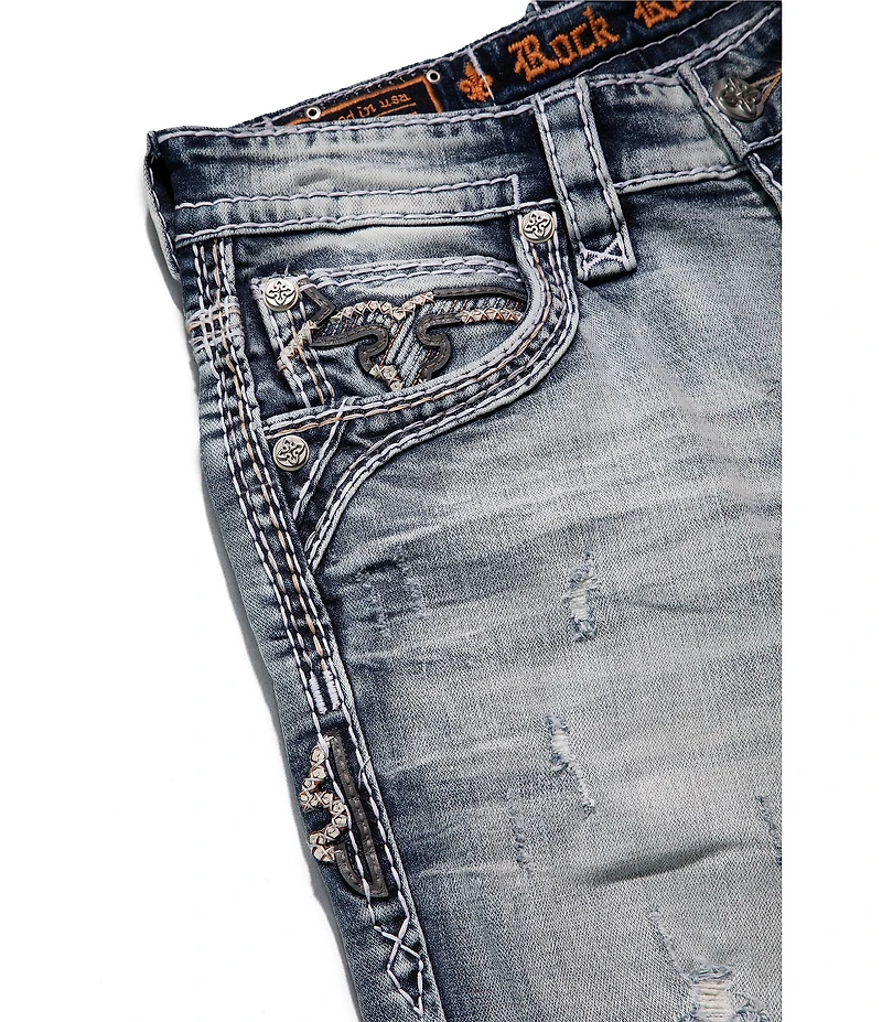 Rock Revival Dustin Alternate 32#double; Straight Leg Jeans