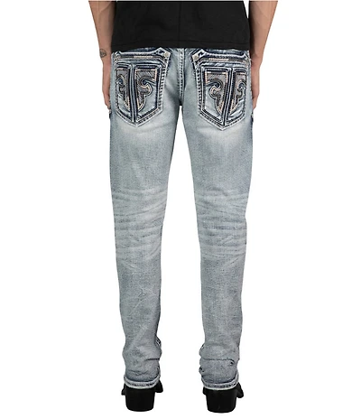 Rock Revival Dustin Alternate 32#double; Straight Leg Jeans