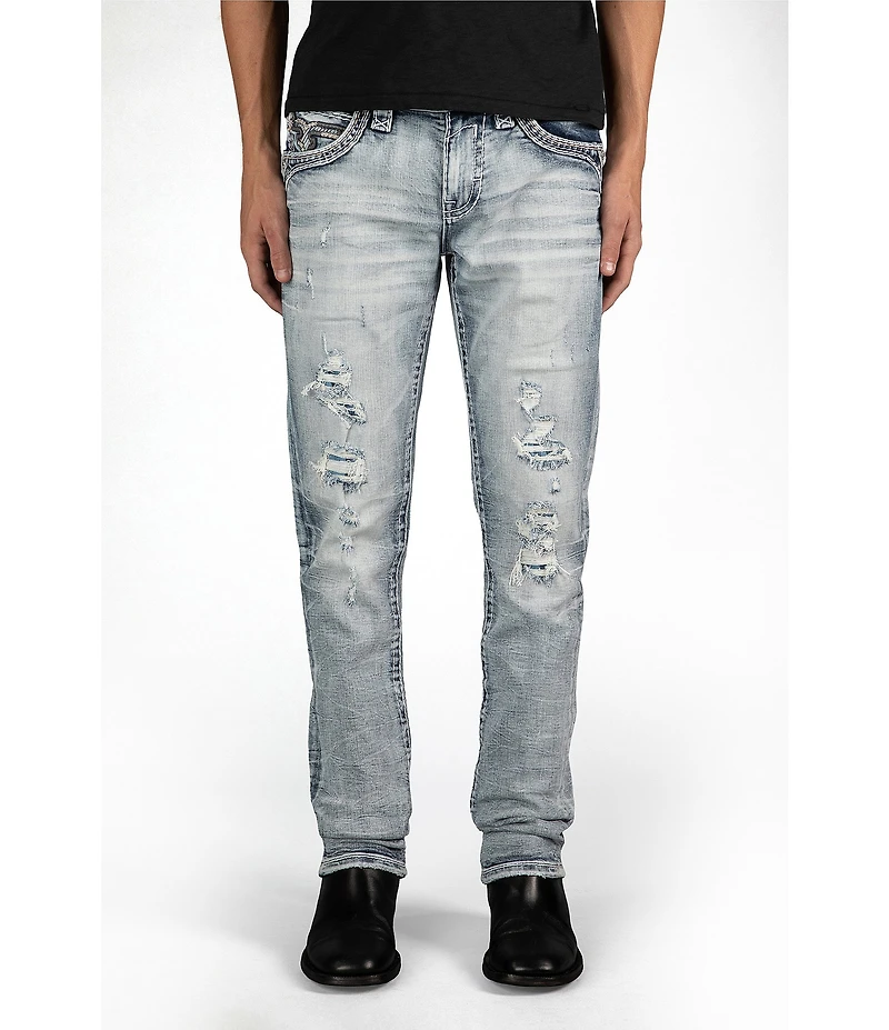 Rock Revival Dustin Alternate 32#double; Straight Leg Jeans