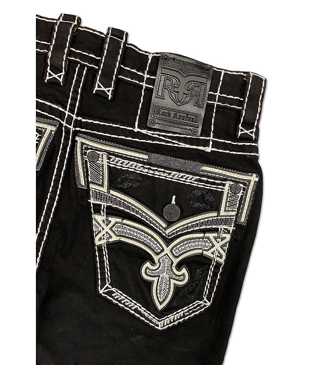 Rock Revival Eggplant Alternate Straight Leg Jeans