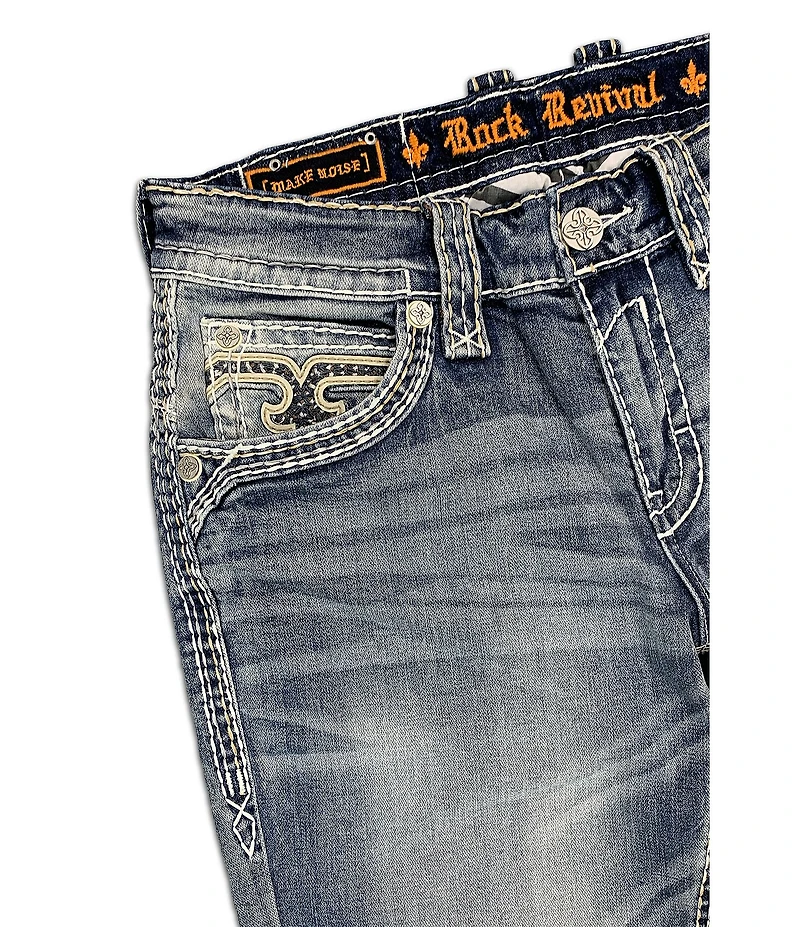 Rock Revival Flynn Relaxed Fit Bootcut Jeans