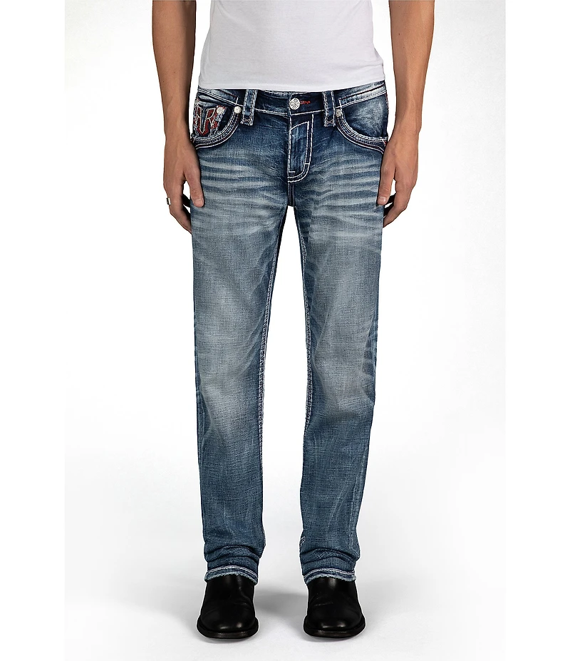 Rock Revival Hayes Classic Fit Straight Leg Jeans