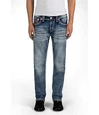 Rock Revival Hayes Classic Fit Straight Leg Jeans