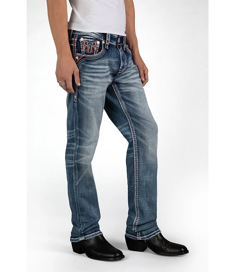 Rock Revival Hayes Classic Fit Straight Leg Jeans