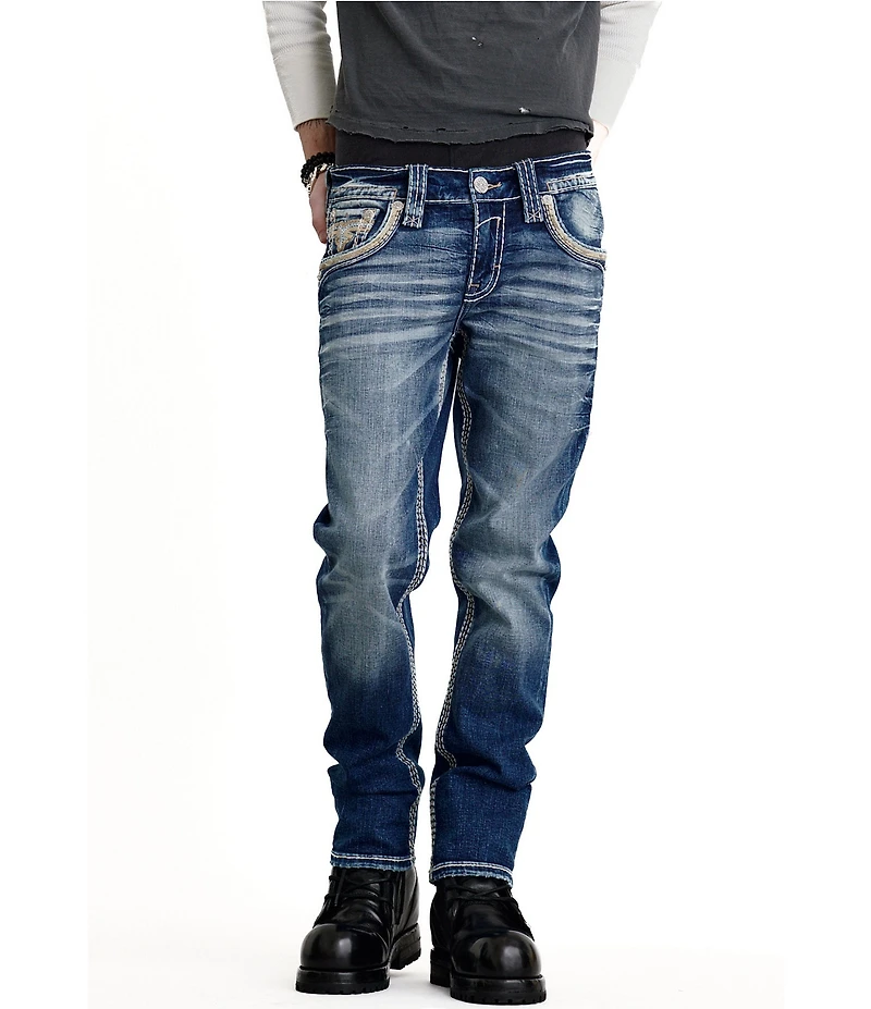 Rock Revival Jerret Straight Leg Jeans