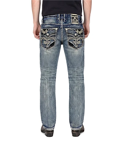 Rock Revival Jett 32#double; Straight Leg Jeans