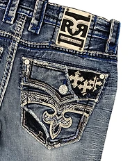 Rock Revival Jett 32#double; Straight Leg Jeans