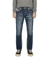 Rock Revival Miguel 32#double; Inseam Straight Jeans