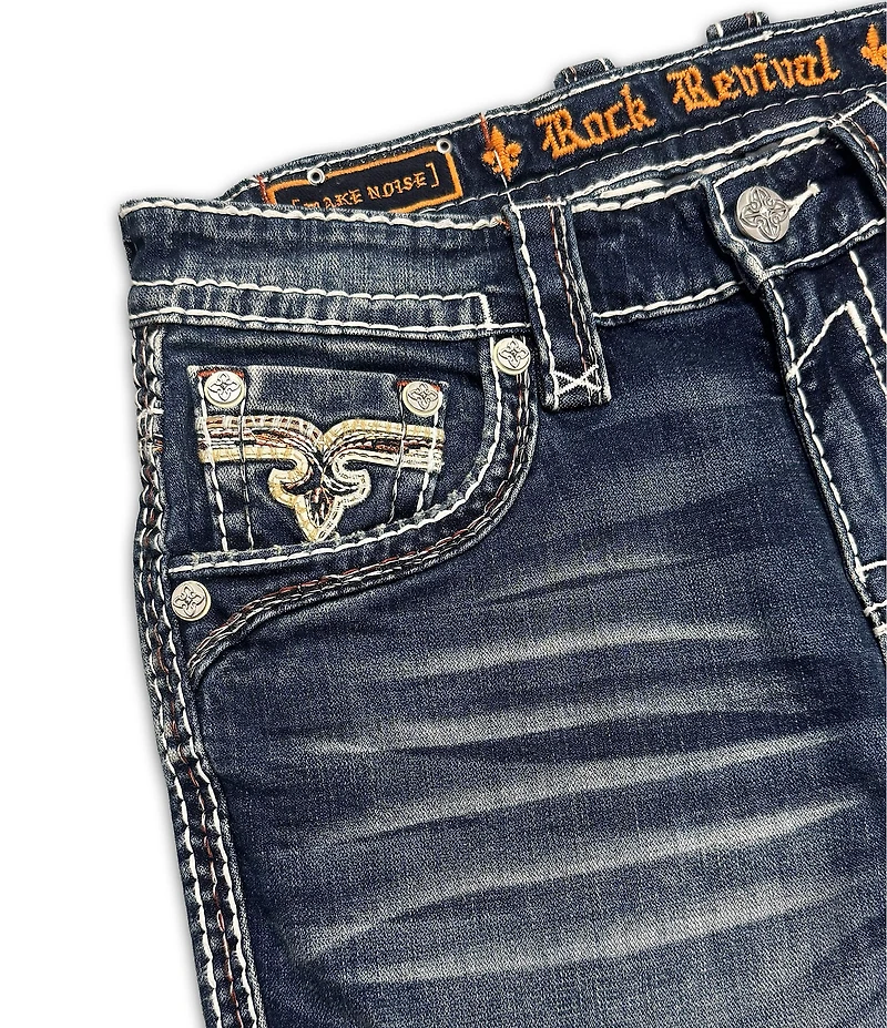 Rock Revival Miguel 32#double; Inseam Straight Jeans