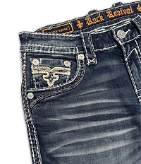 Rock Revival Miguel 32#double; Inseam Straight Jeans