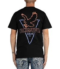 Rock Revival Neon Eagle Short Sleeve T-Shirt