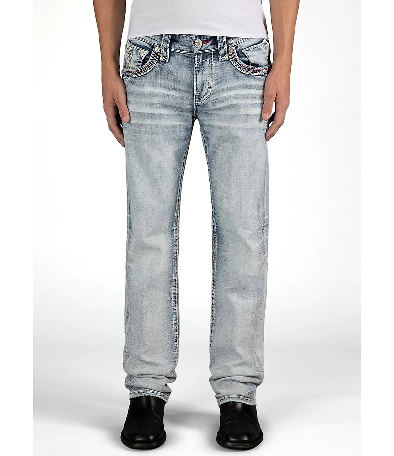 Rock Revival Oliver Straight Leg 5-Pocket Jeans