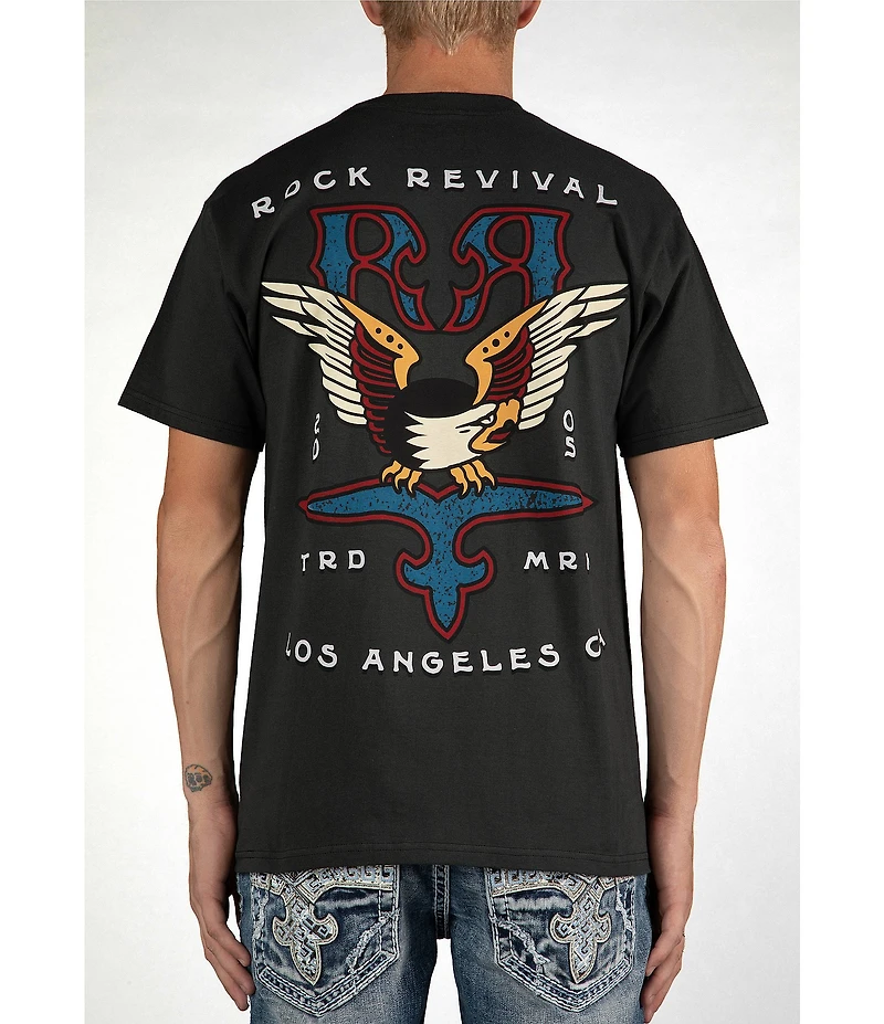 Rock Revival Rebel Wings Short Sleeve T-Shirt