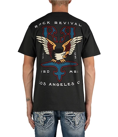 Rock Revival Rebel Wings Short Sleeve T-Shirt