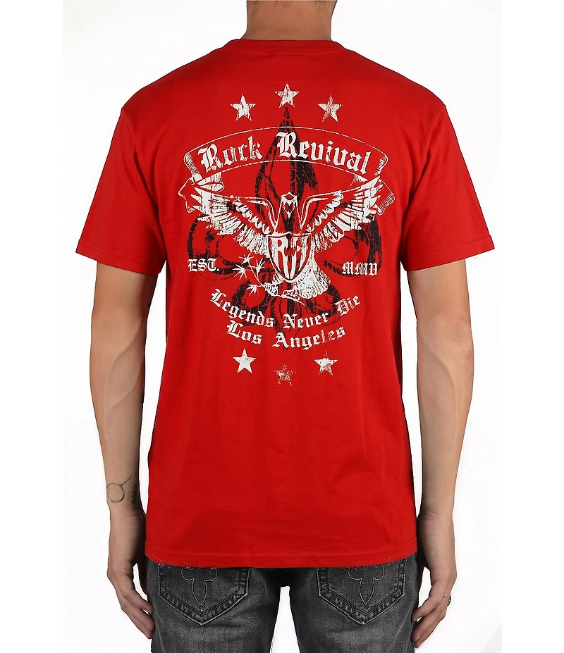 Rock Revival Short Sleeve Eagle T-Shirt