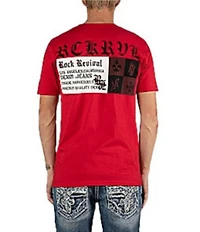 Rock Revival Short Sleeve Fleur Box T-Shirt
