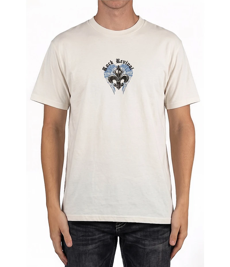 Rock Revival Short Sleeve Fleur De Lis T-Shirt