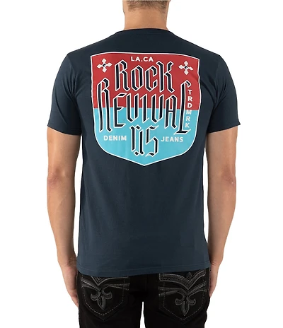 Rock Revival Short Sleeve Shield Graphic T-Shirt