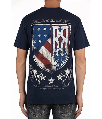 Rock Revival Short Sleeve Shield T-Shirt