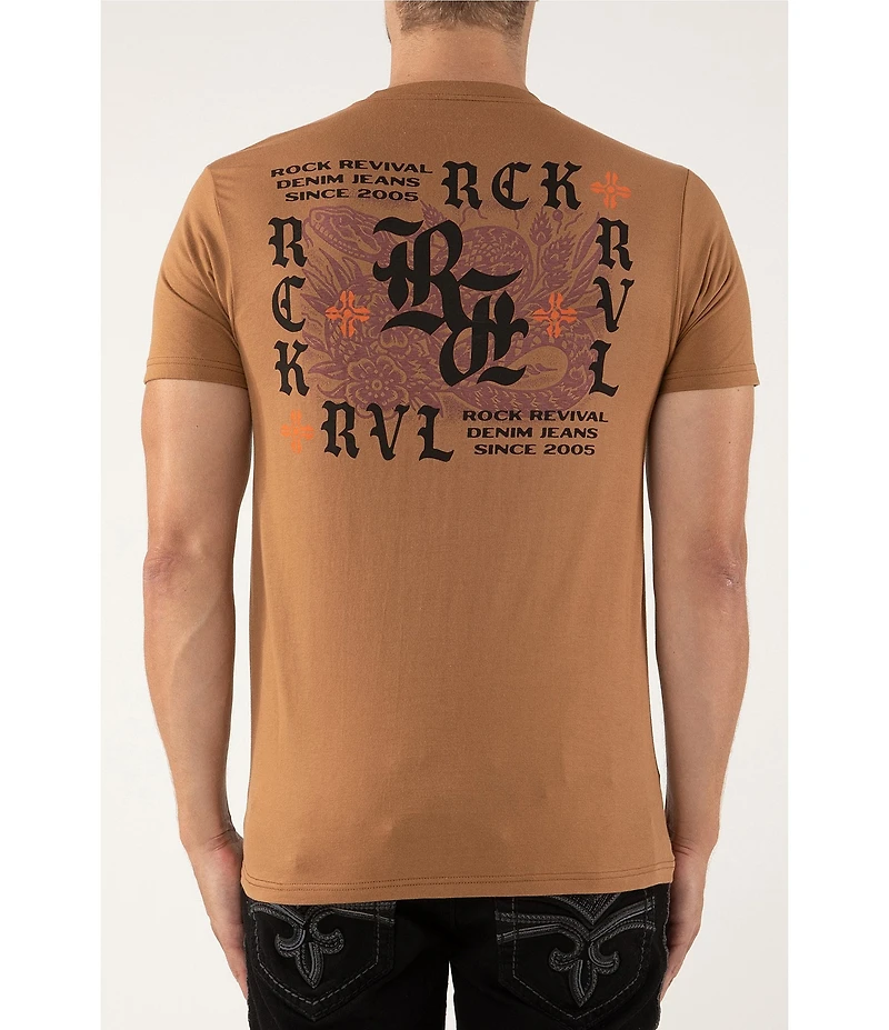 Rock Revival Short Sleeve Snake Graphic T-Shirt