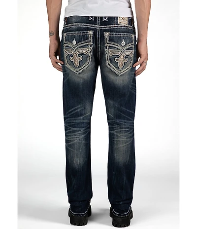 Rock Revival Tristan Straight Leg 5-Pocket Jeans
