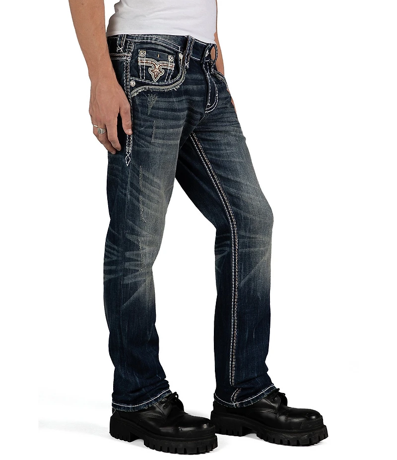 Rock Revival Tristan Straight Leg 5-Pocket Jeans