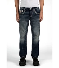 Rock Revival Tristan 32#double; Straight Leg 5-Pocket Jeans