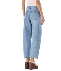 Rolla's Arc Barrel Mid-Rise Wide Leg Denim Jeans