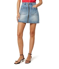 Rolla's Brent High Rise A-Line Mini Skirt