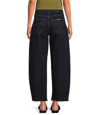 Rolla's Gigi Barrel Ava Mid Rise Wide Leg Jeans