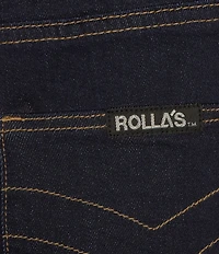 Rolla's Gigi Barrel Ava Mid Rise Wide Leg Jeans