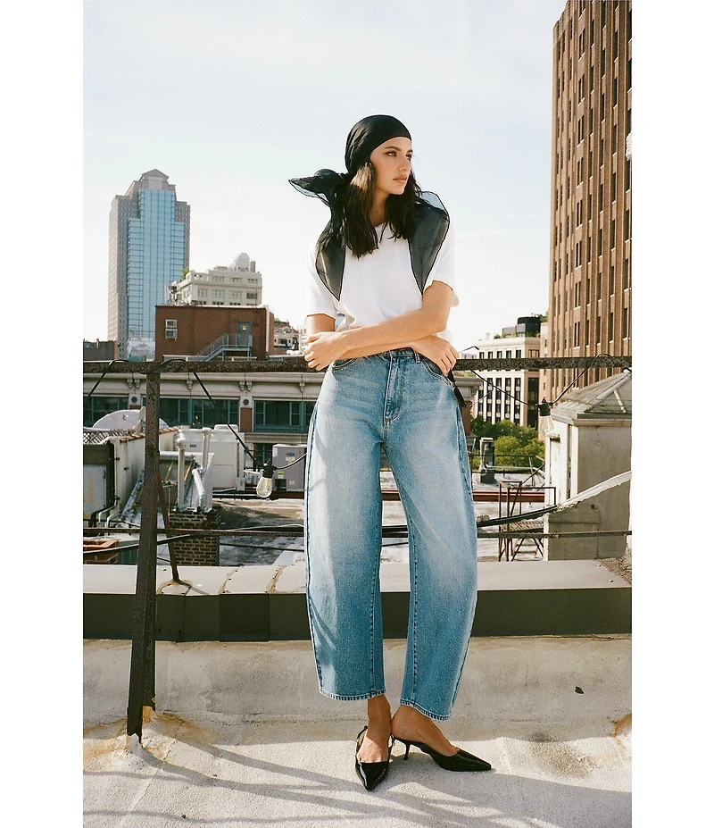 Rolla's Gigi High Rise Barrel Leg Jeans