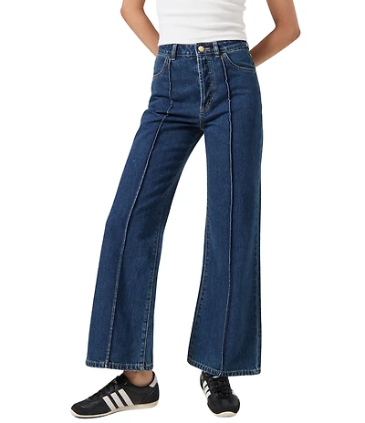 Rolla's Jeans Sailor Scoop Super High Rise Pacific Blue Denim Jeans