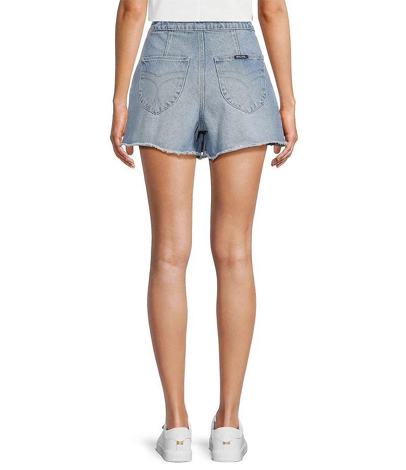 Rolla's Layla High Rise Sunshine Blue Denim Skort