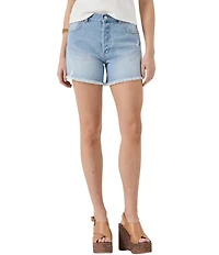 Rolla's Lou Mid-Rise Sunshine Blue Denim Shorts