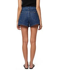 Rolla's Mirage High Rise Braided Patch Pocket Denim Shorts