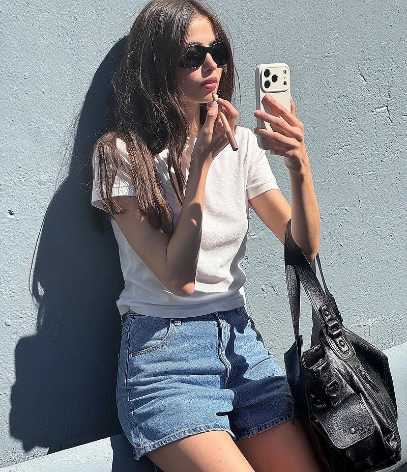 Rolla's Mirage Jenna High Rise Denim Shorts