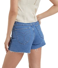 Rolla's Original High Rise New York Blue Denim Shorts