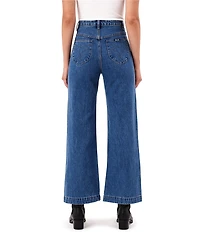 Rolla's Sailor Rigid Denim High Rise Wide Leg Jeans