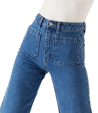 Rolla's Sailor Rigid Denim High Rise Wide Leg Jeans