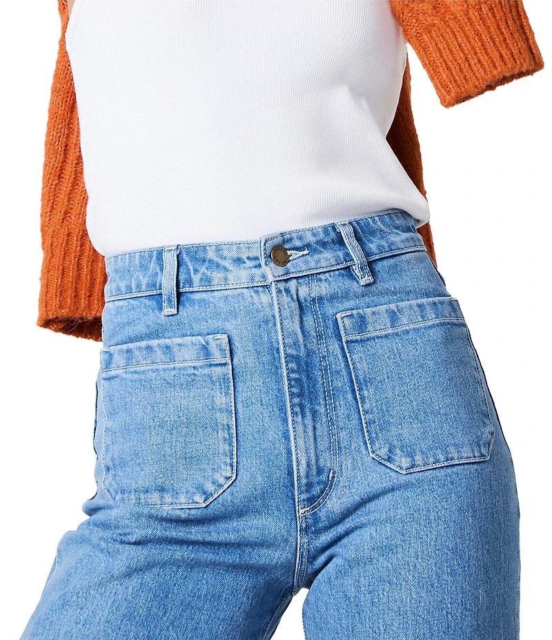 Rolla's Sailor Denim High Rise Wide Leg Jeans