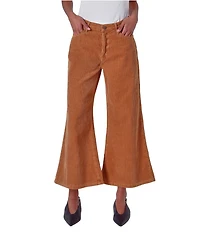 Rolla's Tomboy Mid Rise Flare Teddy Corduroy Pants
