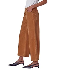 Rolla's Tomboy Mid Rise Flare Teddy Corduroy Pants