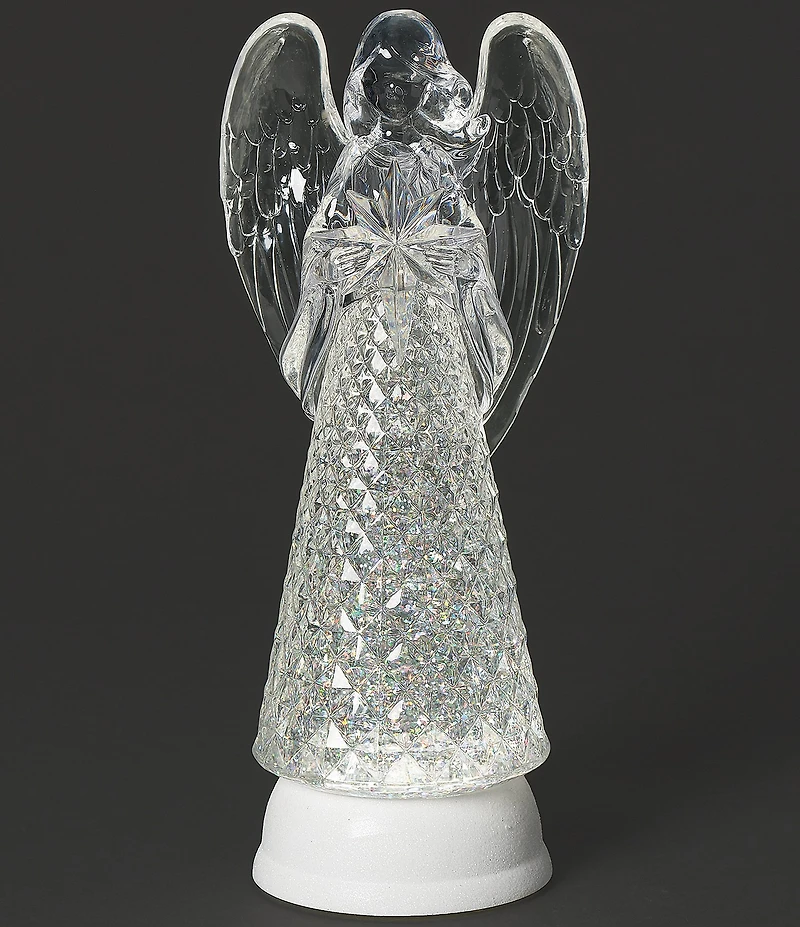 Roman 12.75#double; Lighted Swirl Angel