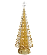 Roman 15#double; Lighted Swirl Tree Gold Decor
