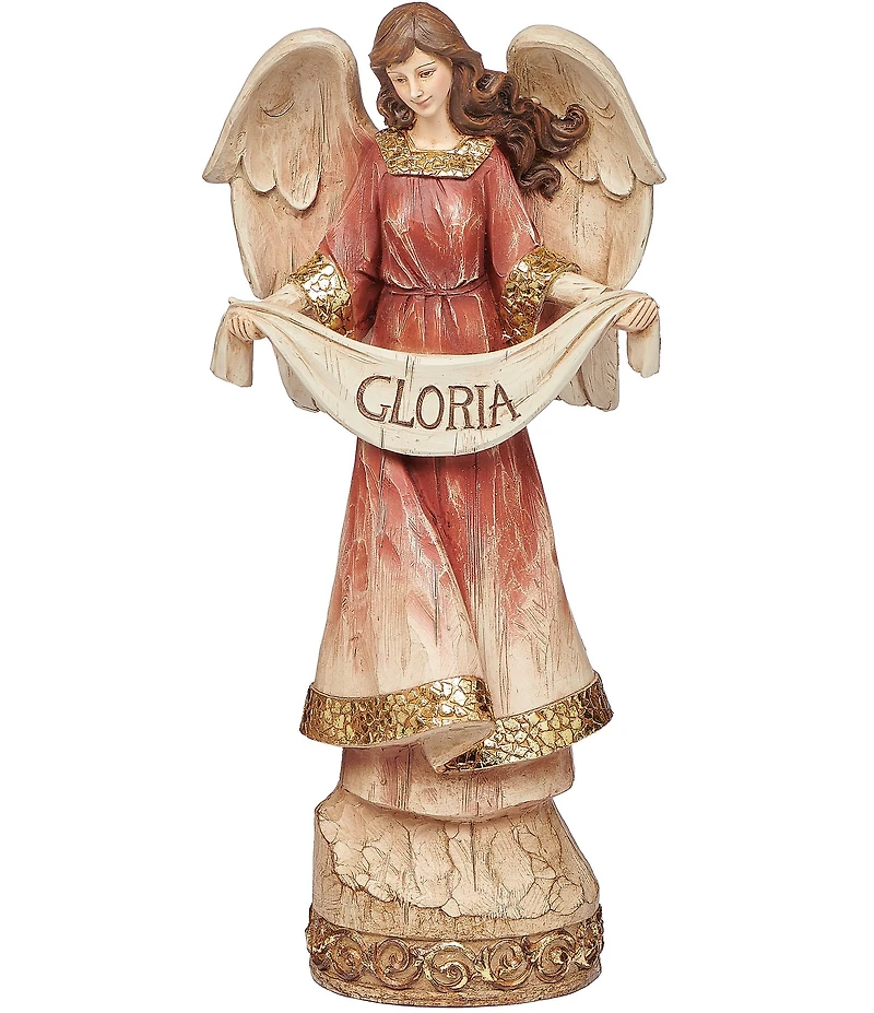 Roman 3PC St Nativity Hammered Figurine